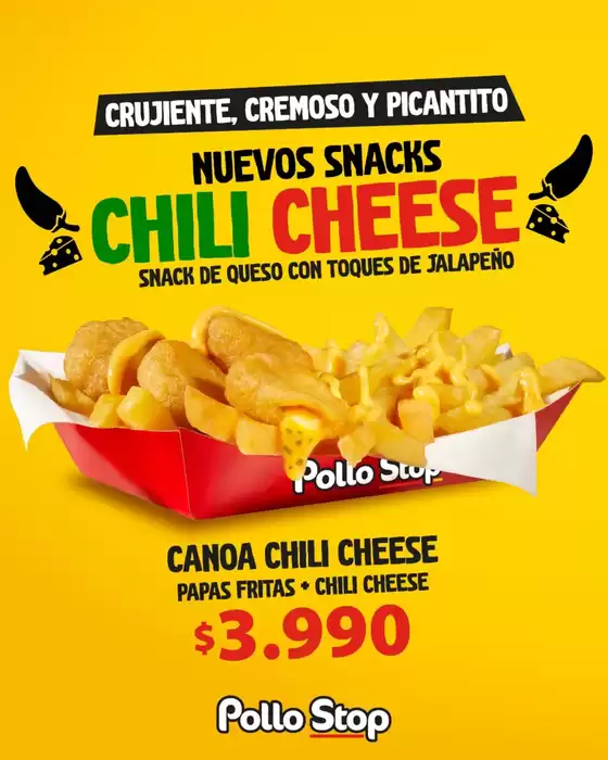 Llegó el nuevo Snack Chili Cheese! 