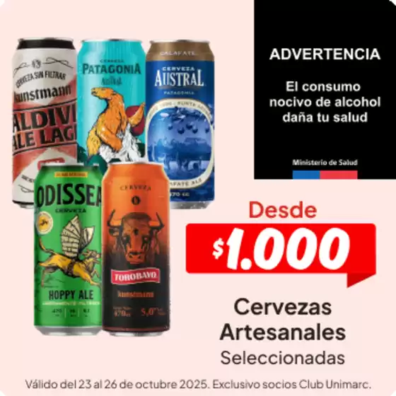 Catálogo Unimarc en Antofagasta | Ofertas exclusivas para nuestros clientes | 2025-10-24T00:00:00.000Z - 2025-11-07T00:00:00.000Z