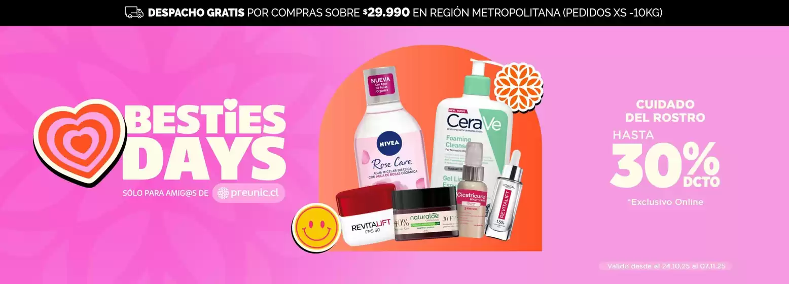 Catálogo PreUnic en Las Condes | Ofertas y gangas exclusivas | 2025-10-25T00:00:00.000Z - 2025-11-08T00:00:00.000Z