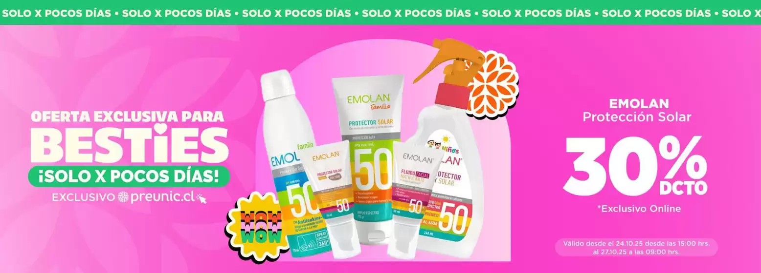 Grandes descuentos en productos seleccionados