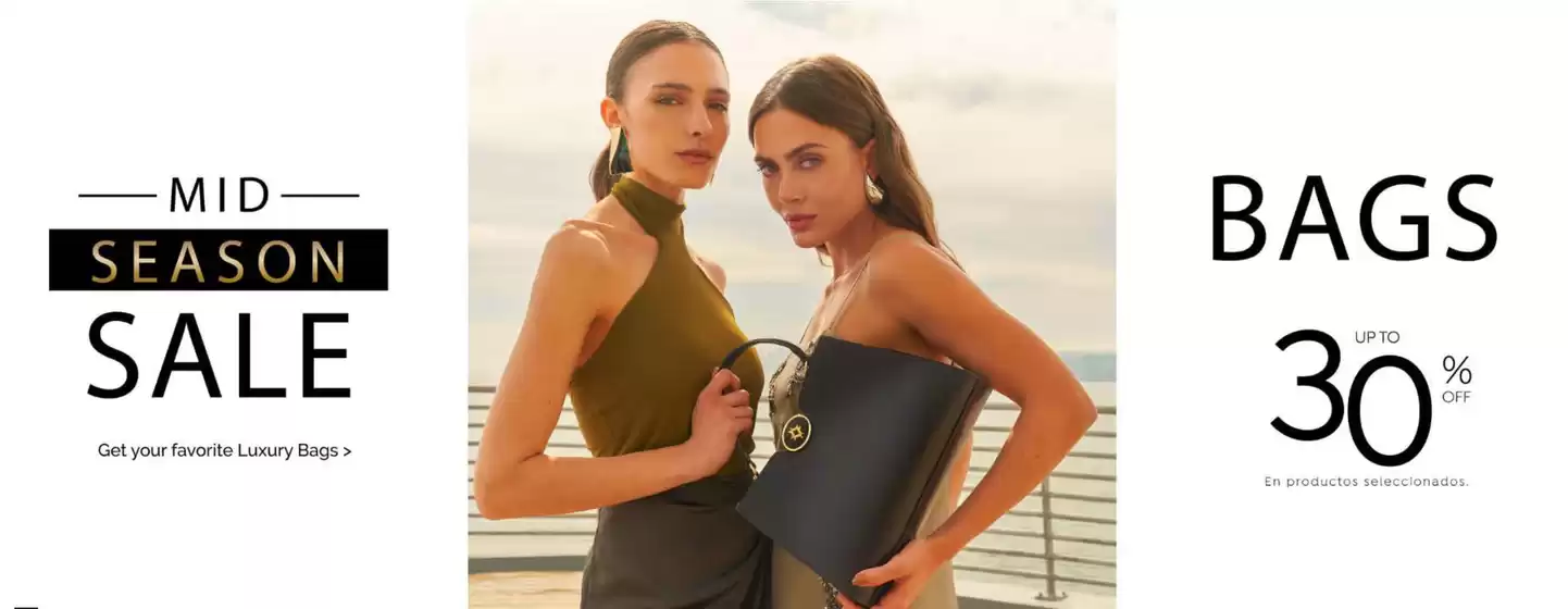 Mid season sale! Hasta 30% dcto.