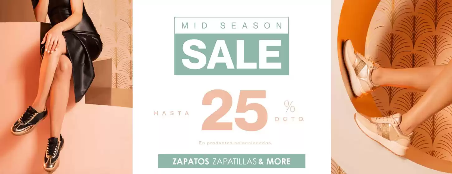 Mid season sale! Hasta 30% dcto.