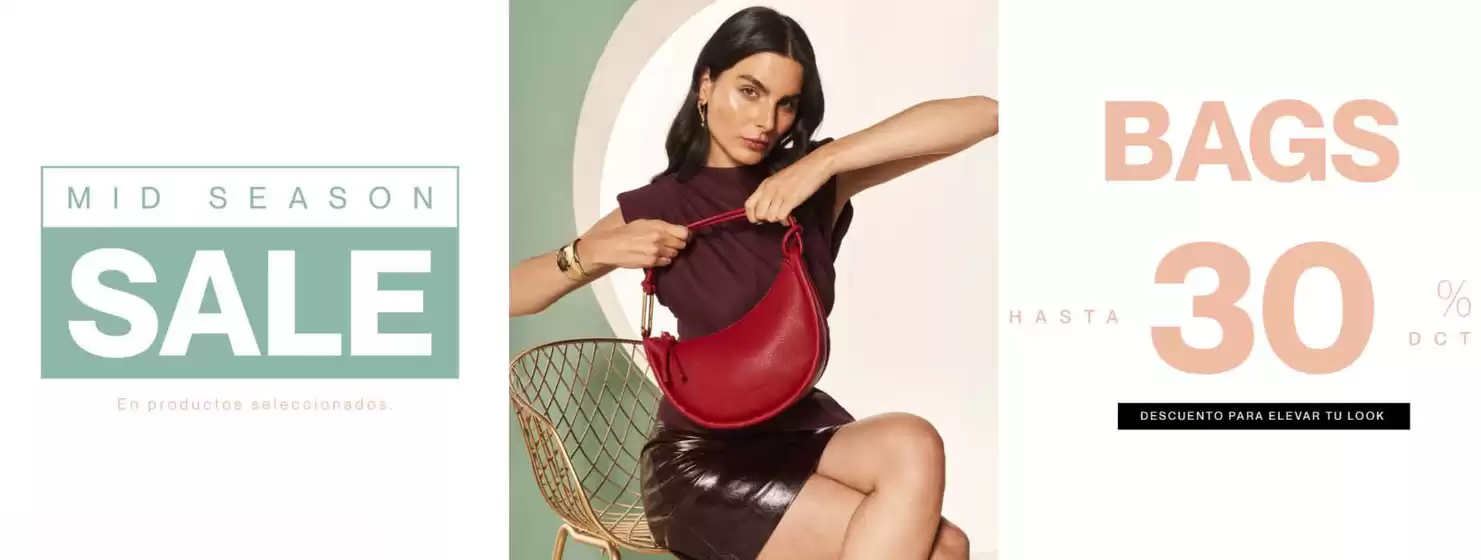 Mid season sale! Hasta 30% dcto.