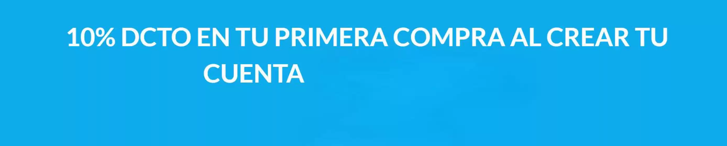 10% dcto en tu prima compra!