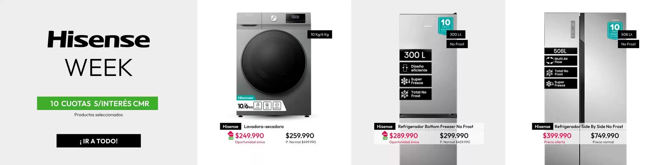 Ofertas especiales atractivas para todos