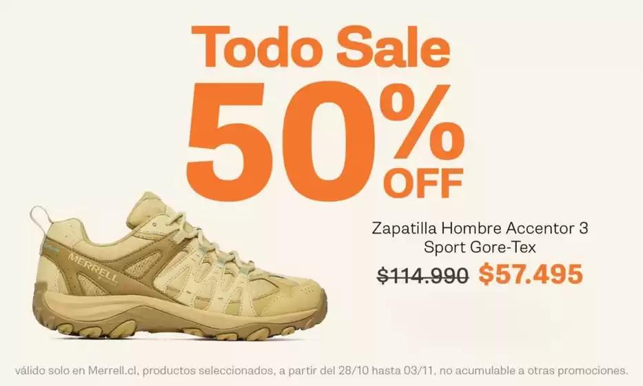 Todo sale 50% Off!