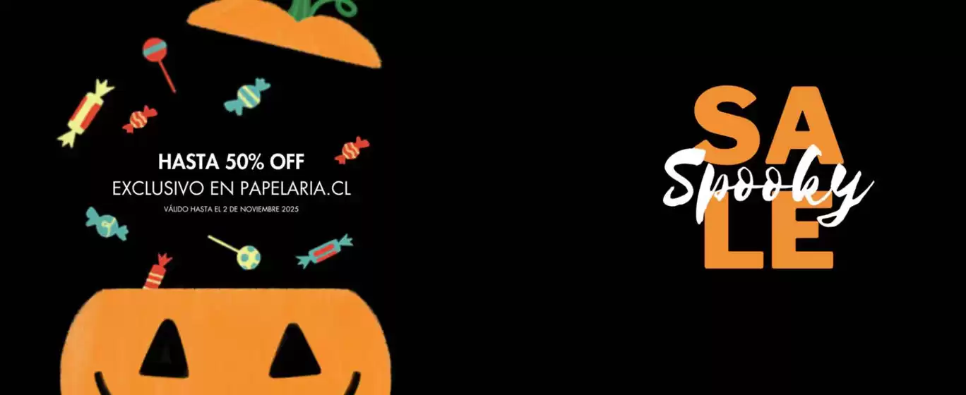 Catálogo Papelaria en Parral | Sale spooky! | 2025-10-29T00:00:00.000Z - 2025-11-19T00:00:00.000Z