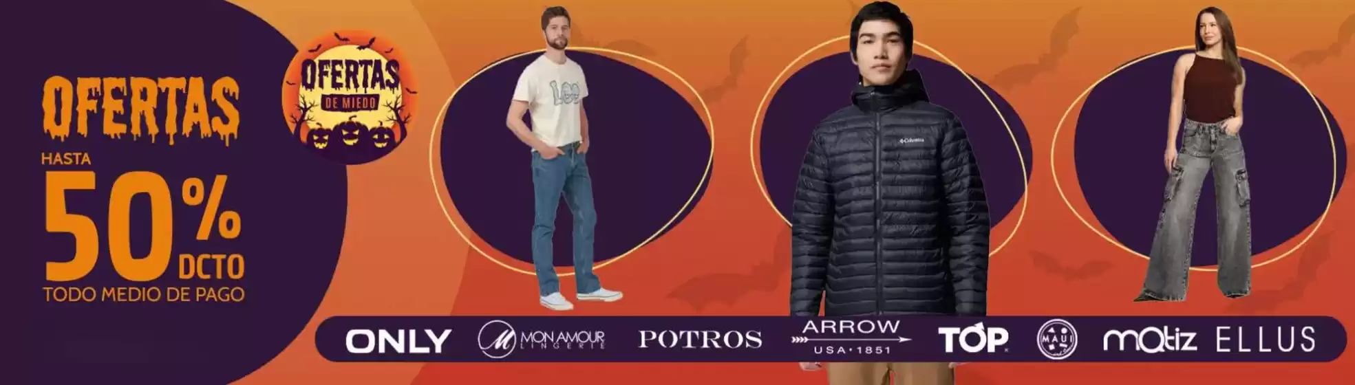 Ofertas Halloween! Hasta 50% dcto.