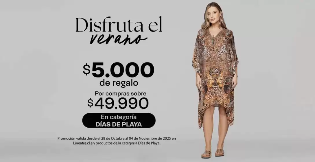 Catálogo Lineatre | Disfruta el verano! | 2025-10-30T00:00:00.000Z - 2025-11-12T00:00:00.000Z