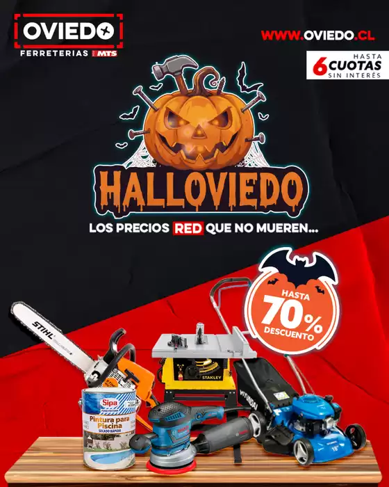 Catálogo Ferretería Oviedo en Rancagua | Halloviedo! | 2025-10-30T00:00:00.000Z - 2025-11-02T00:00:00.000Z
