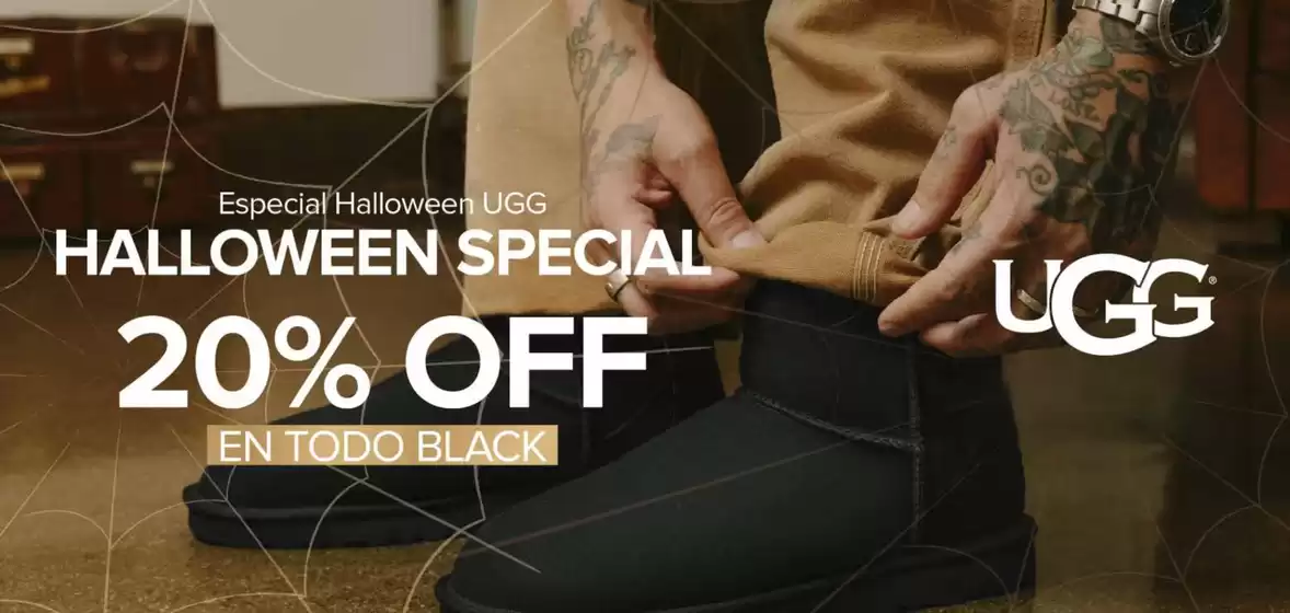 Catálogo UGG en Machalí | Halloween special! Hasta 20% Off. | 2025-10-31T00:00:00.000Z - 2025-11-05T00:00:00.000Z