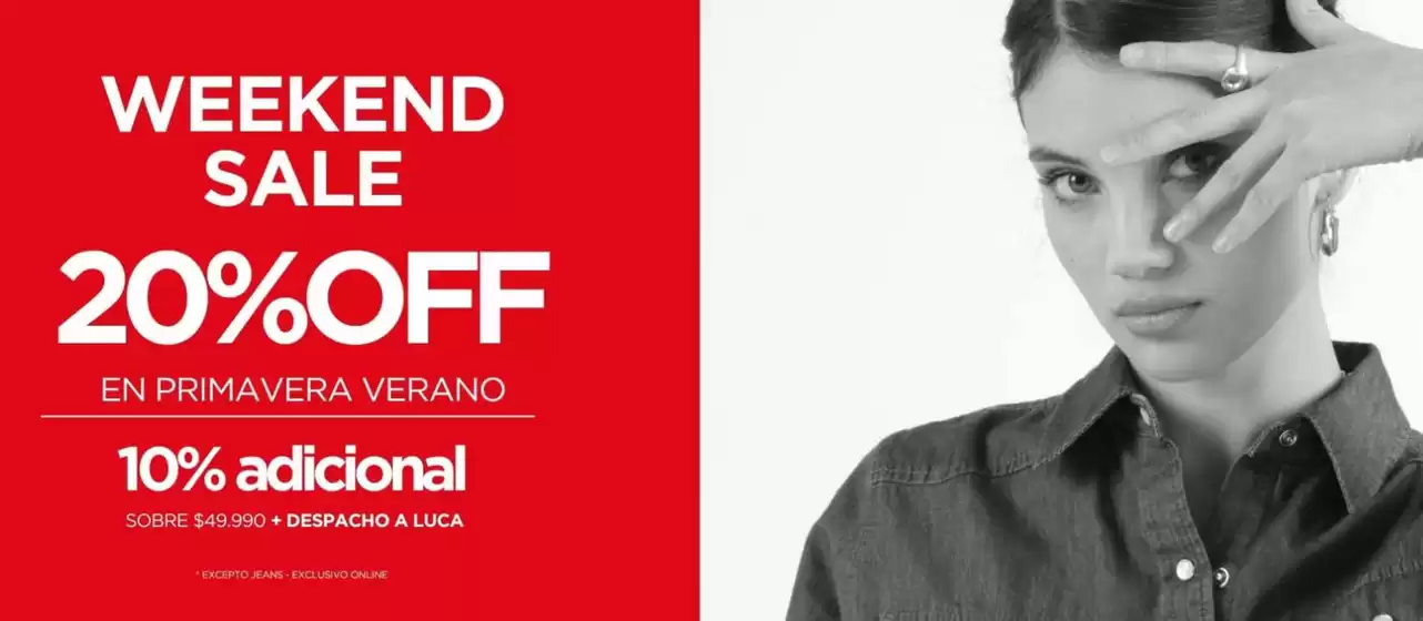 Catálogo Wados en Machalí | Weekend sale! 20% Off+ 10% adicional. | 2025-10-31T00:00:00.000Z - 2025-11-14T00:00:00.000Z