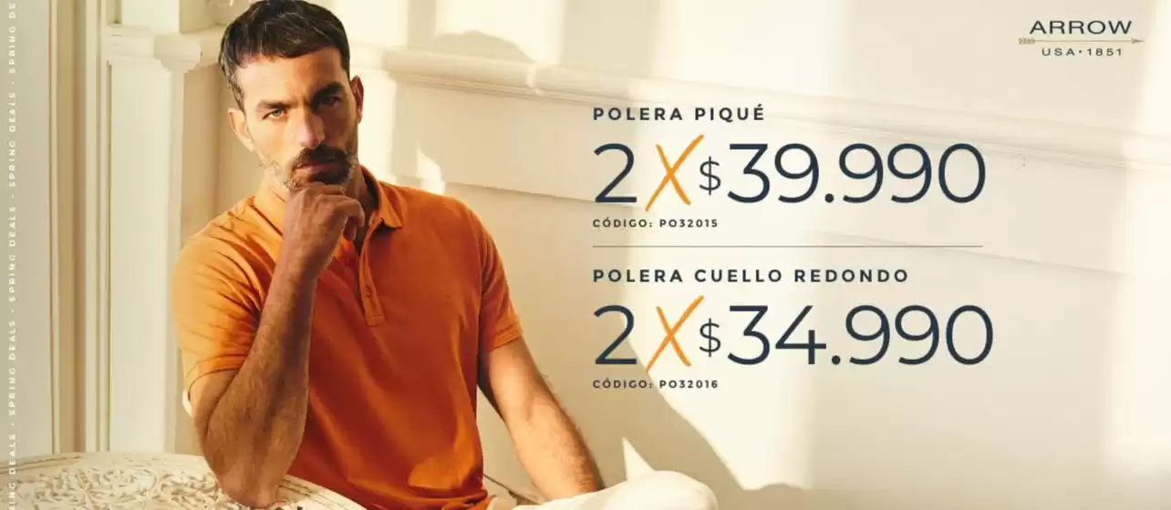 Catálogo Arrow en Machalí | Hasta 30% Off! | 2025-10-31T00:00:00.000Z - 2025-11-14T00:00:00.000Z