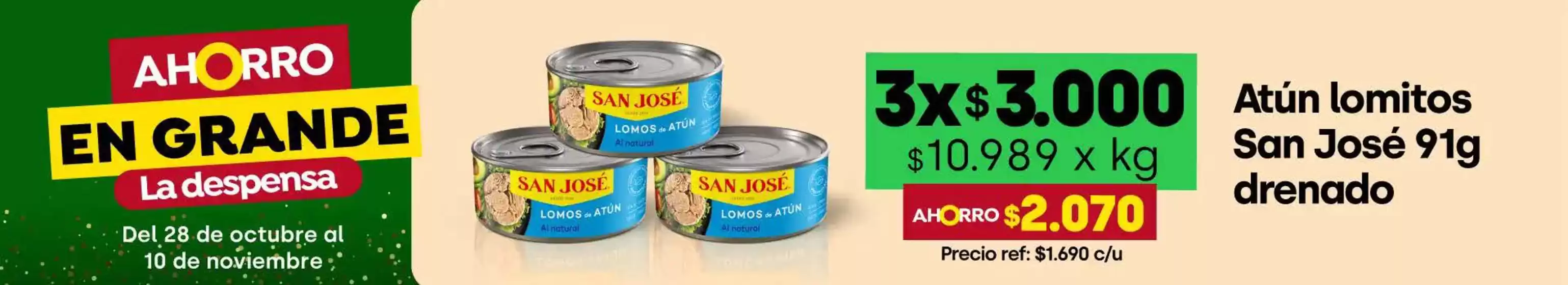 Catálogo Jumbo en Quillota | Ahorro en grande la despensa! | 2025-11-03T00:00:00.000Z - 2025-11-10T00:00:00.000Z