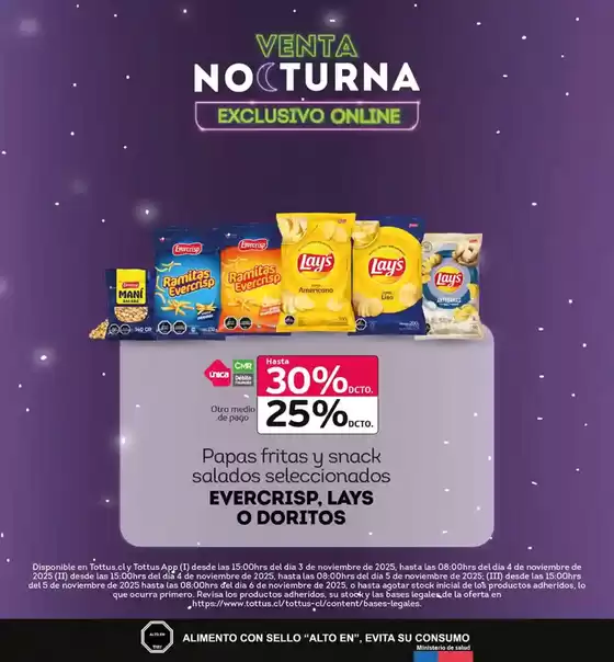 Catálogo Tottus en Coyhaique | Ofertas y gangas exclusivas | 2025-11-03T00:00:00.000Z - 2025-11-06T00:00:00.000Z
