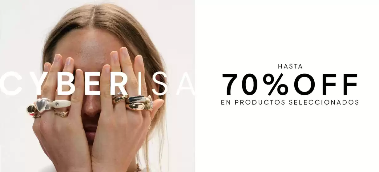 Cyberisa! Hasta 70% Off.