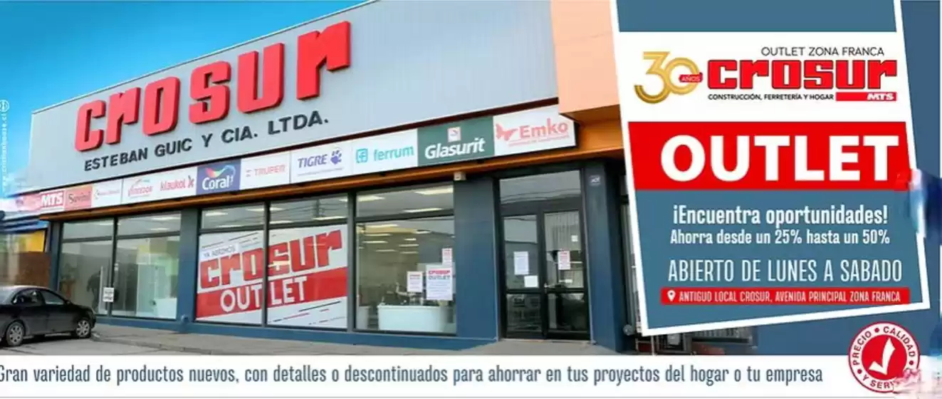Catálogo Crosur en Viña del Mar | Desde 25% hasta un 50%! | 2025-11-06T00:00:00.000Z - 2025-11-22T00:00:00.000Z
