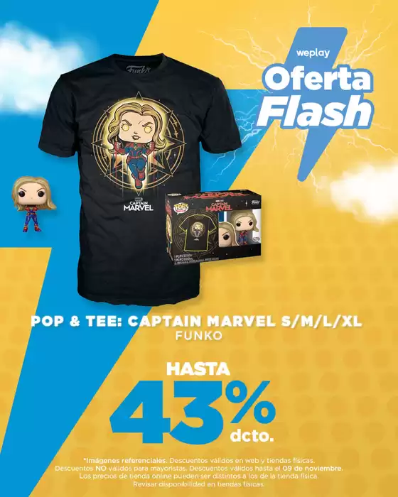 Catálogo WePlay en Cerrillos | Hasta 43% dcto! | 2025-11-07T00:00:00.000Z - 2025-11-09T00:00:00.000Z