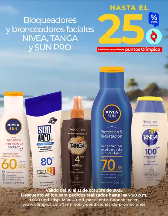 Catálogo Olímpica | Gangas y ofertas actuales | 2025-10-10T00:00:00.000Z - 2025-10-24T00:00:00.000Z
