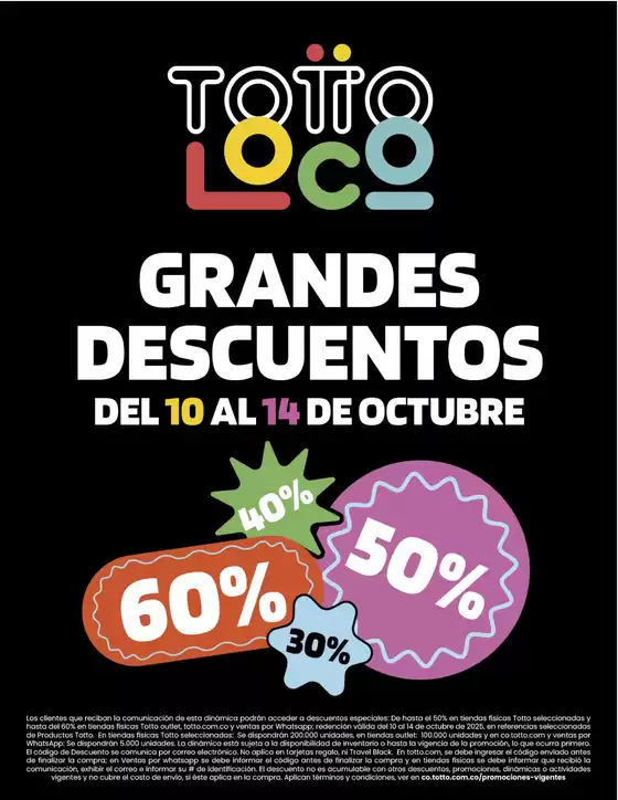 Catálogo Totto | Excelente oferta para todos los clientes | 2025-10-10T00:00:00.000Z - 2025-10-24T00:00:00.000Z