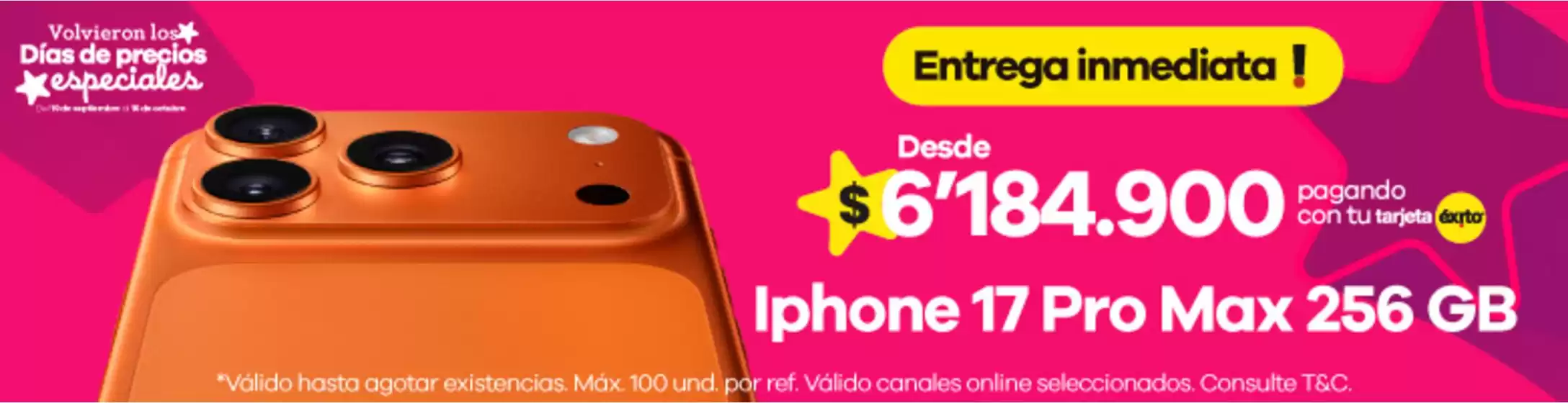 Catálogo Éxito | Gangas y ofertas actuales | 2025-10-10T00:00:00.000Z - 2025-10-24T00:00:00.000Z