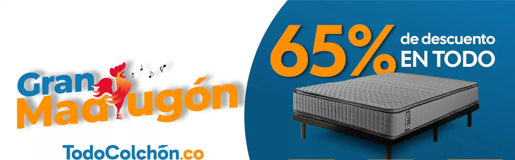 65% de descuentos en todo
