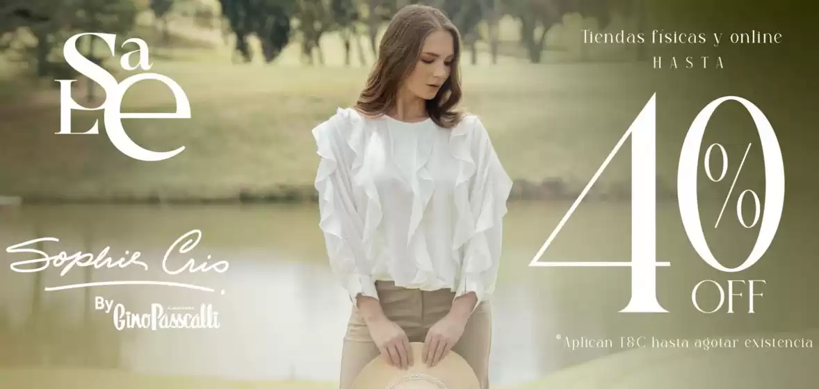 Sale Hasta 40% -50% off