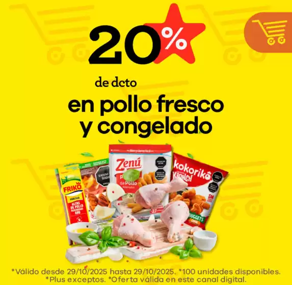 Ofertas principales para todos los clientes
