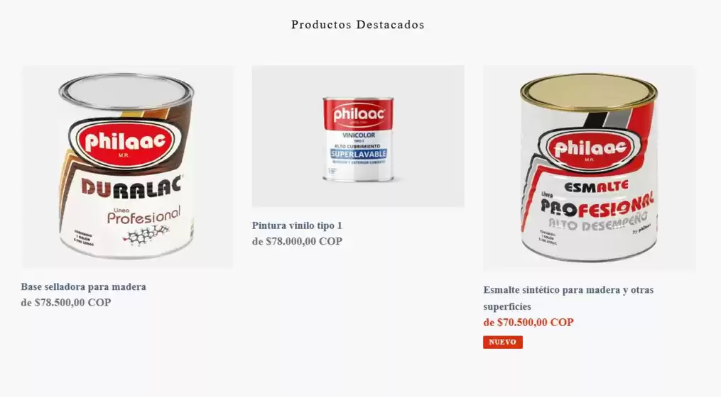 Catálogo Philaac | Productos Destacado! | 2025-11-10T00:00:00.000Z - 2026-02-28T00:00:00.000Z