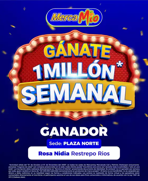 Catálogo MercaMío en Bogotá | Promociones actuales | 2025-10-31T00:00:00.000Z - 2025-12-01T00:00:00.000Z