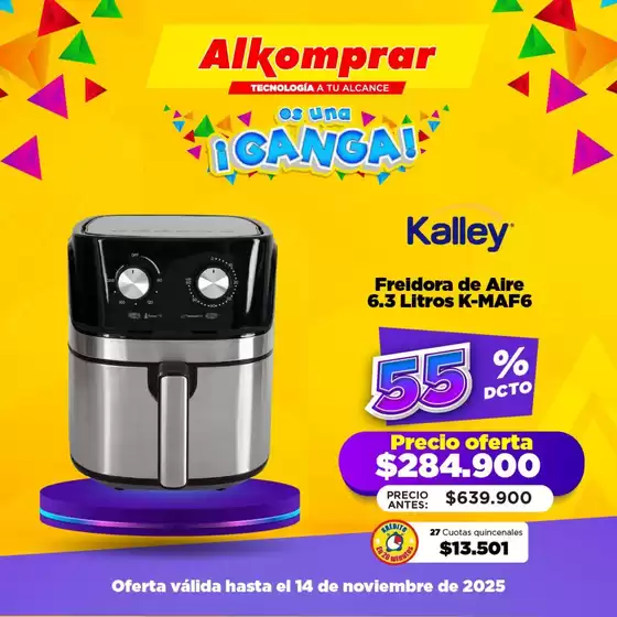 Catálogo Alkomprar en Corinto | Ofertas Alkomprar | 2025-11-12T00:00:00.000Z - 2025-11-14T00:00:00.000Z