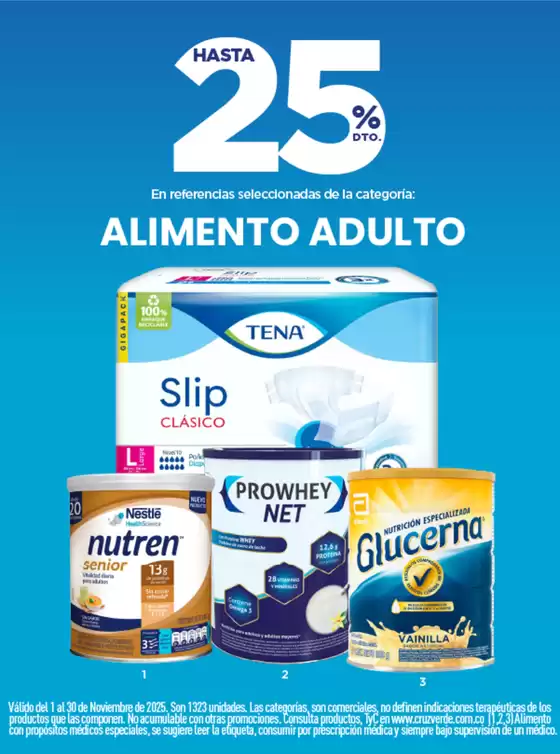 Catálogo Cruz verde en Palmira | Ofertas y gangas exclusivas | 2025-11-01T00:00:00.000Z - 2025-11-30T00:00:00.000Z