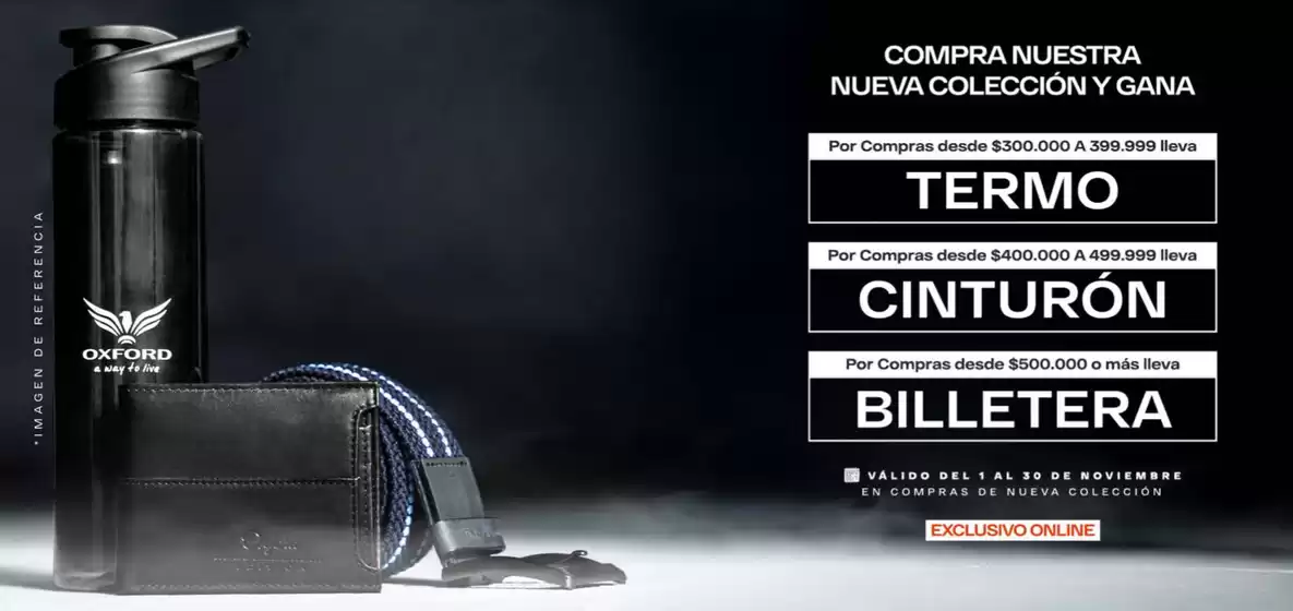 Catálogo Oxford Jeans en Cali | Cmpra Nuestra Nueva Coleccion y Gana | 2025-11-12T00:00:00.000Z - 2025-11-30T00:00:00.000Z