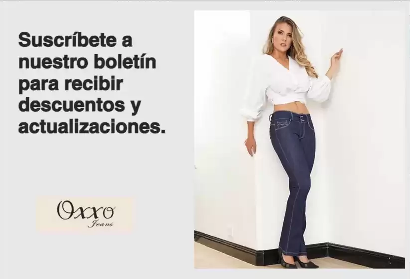 Catálogo Oxxo Jeans en Ipiales | Suscribete a nouestro boletin para recibir Descuentos | 2025-11-13T00:00:00.000Z - 2025-12-31T00:00:00.000Z