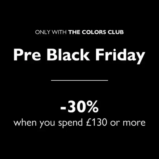Catálogo United Colors Of Benetton en Santa Marta | Pre Black Easy -30% Dto | 2025-11-13T00:00:00.000Z - 2025-11-29T00:00:00.000Z