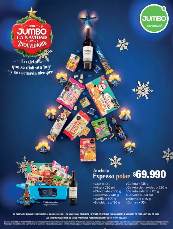 Catálogo Jumbo en Puente Aranda | Catalogo Jumbo la Navidad Inolvidable | 2025-11-13T00:00:00.000Z - 2025-12-14T00:00:00.000Z