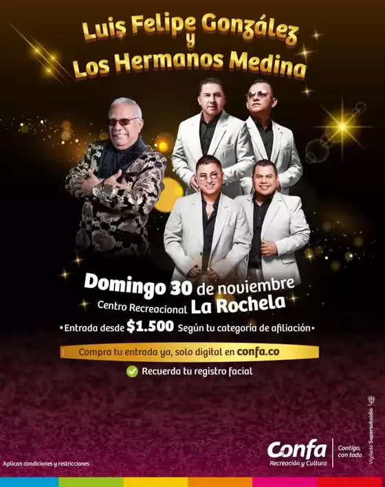 Catálogo Confa en Puente Aranda | Entrada desde $1.500 | 2025-11-13T00:00:00.000Z - 2025-11-29T00:00:00.000Z