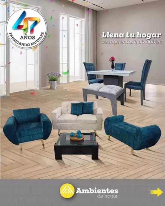 Catálogo Ambientes de Hogar en Bucaramanga | Estamos de Aniversario y los combos estan de Fiesta | 2025-11-13T00:00:00.000Z - 2025-12-31T00:00:00.000Z