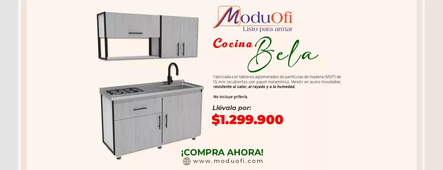 Catálogo Moduofi en Bucaramanga | Promociones | 2025-11-13T00:00:00.000Z - 2025-12-05T00:00:00.000Z