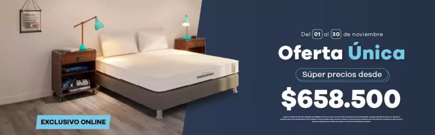 Catálogo Comodísimos en Bucaramanga | Oferta Unica desde $658.500 | 2025-11-13T00:00:00.000Z - 2025-11-30T00:00:00.000Z