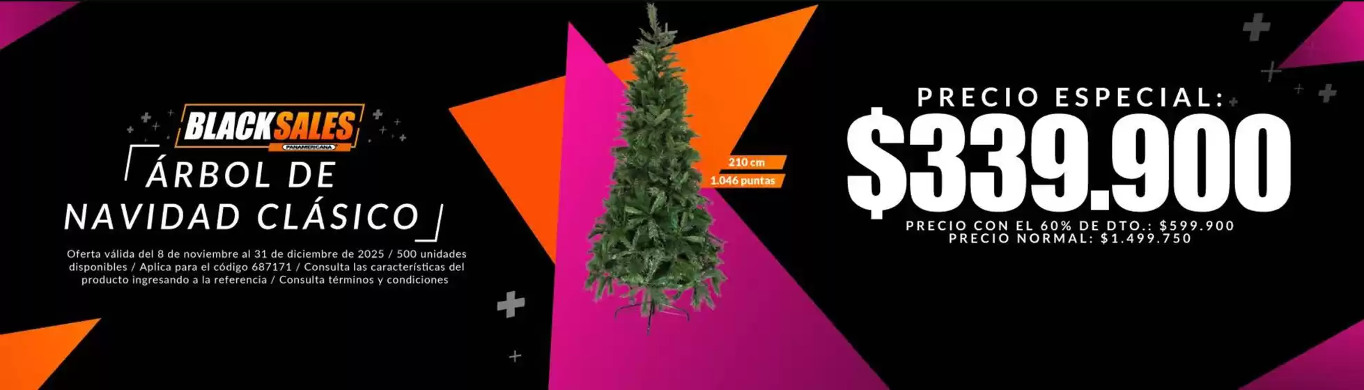 Catálogo Panamericana en Chinú | Navidad Black | 2025-11-18T00:00:00.000Z - 2025-12-31T00:00:00.000Z