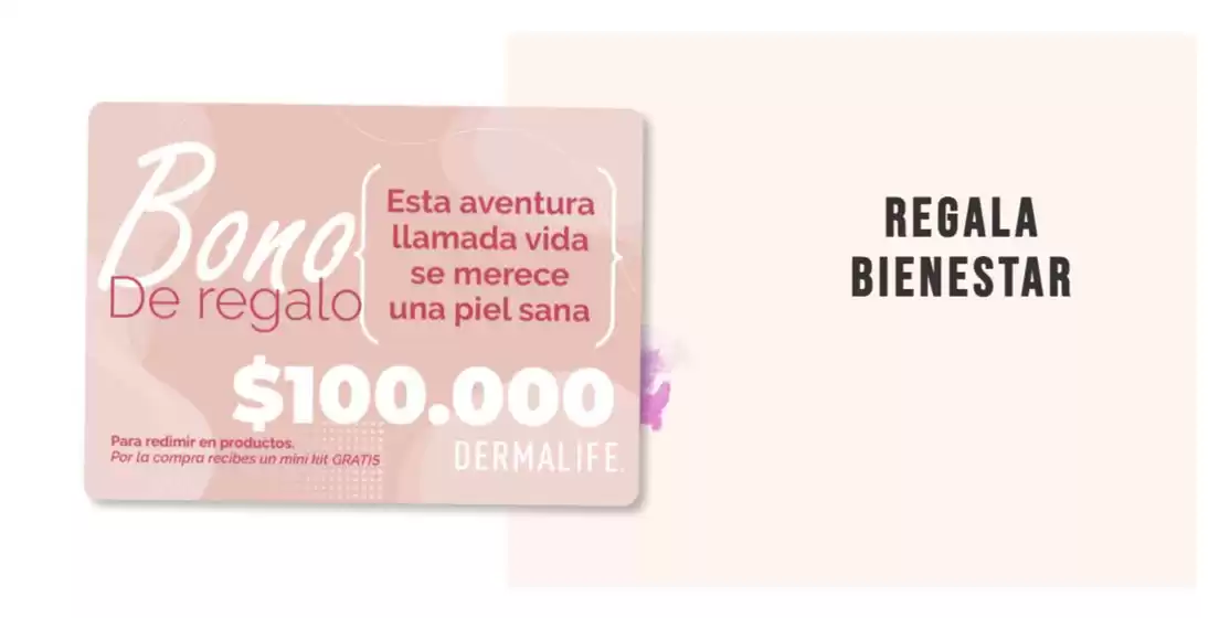 Catálogo Dermalife en Bucaramanga | Bono de Regalo $100.000 | 2025-11-18T00:00:00.000Z - 2025-12-31T00:00:00.000Z