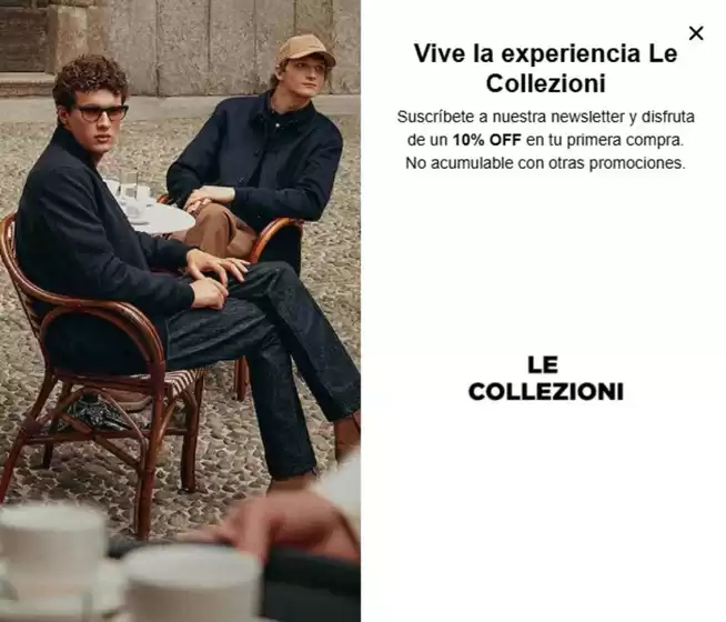 Catálogo Le Collezioni en Manizales | 10% OFF en tu primera compra  | 2025-11-18T00:00:00.000Z - 2025-12-31T00:00:00.000Z