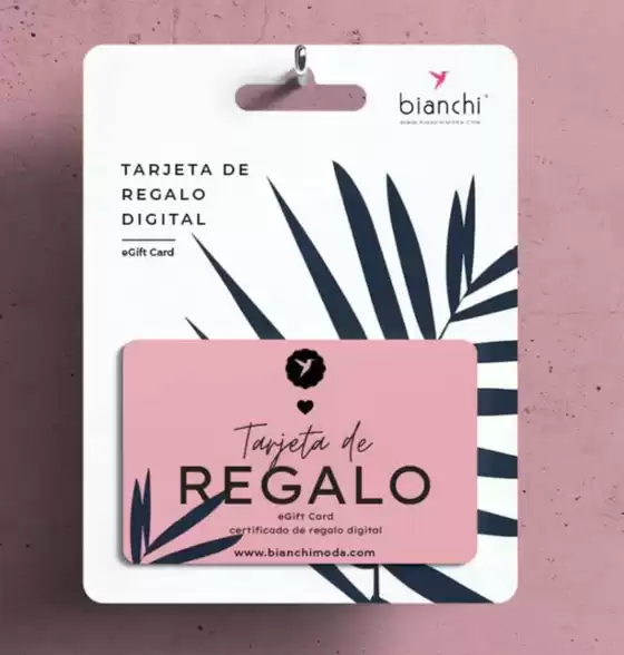 Catálogo Bianchi en Manizales | Tarjeta de regalo Bianchi $25.000,00 | 2025-11-18T00:00:00.000Z - 2026-01-31T00:00:00.000Z