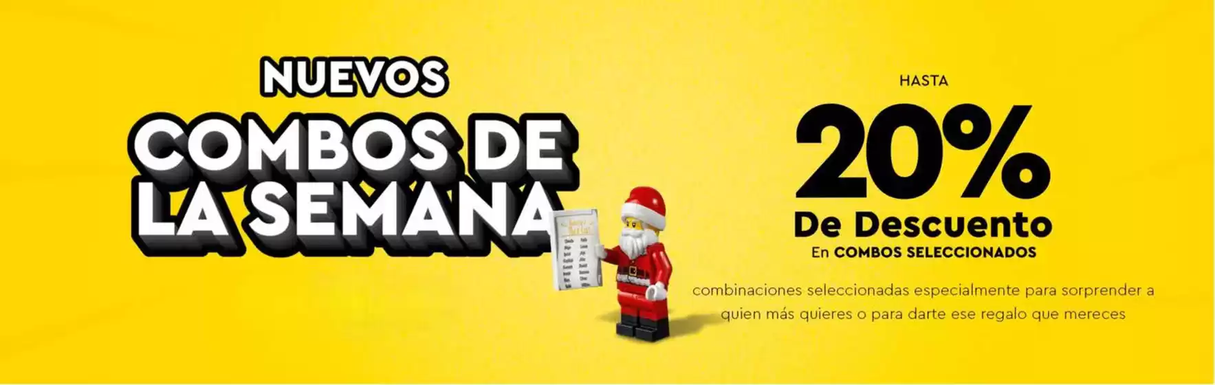 Catálogo LEGO | Nuevos Combos de la Semana | 2025-12-03T00:00:00.000Z - 2025-12-07T00:00:00.000Z