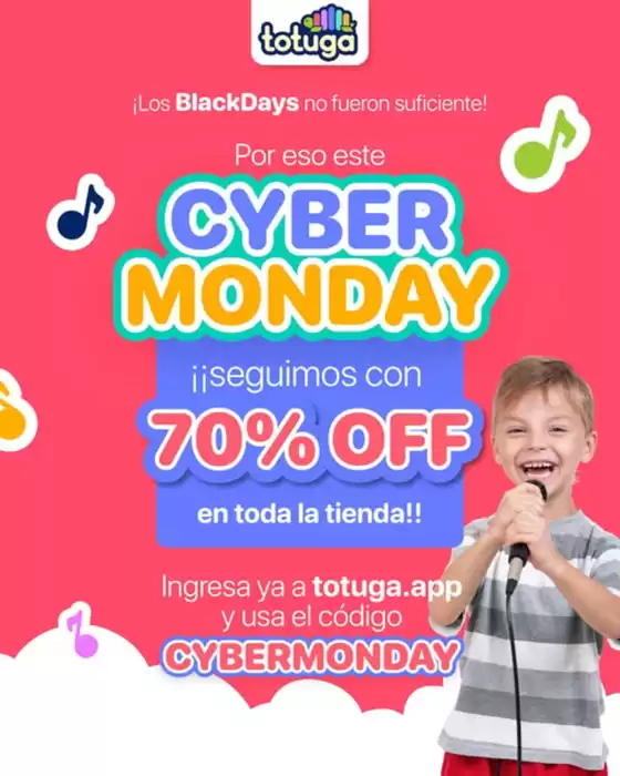Catálogo La Totuga | Cyber Monday 70% OFF | 2025-12-04T00:00:00.000Z - 2025-12-07T00:00:00.000Z
