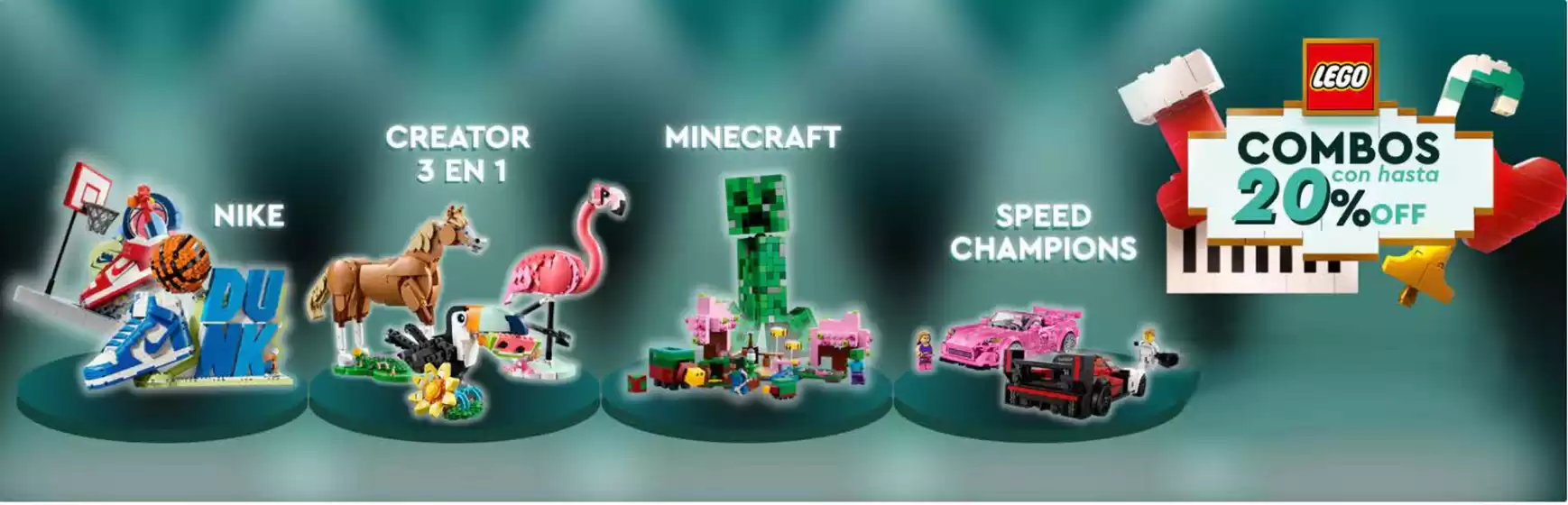 Catálogo LEGO | Combos con Hasta 20% OFF | 2025-12-04T00:00:00.000Z - 2025-12-10T00:00:00.000Z