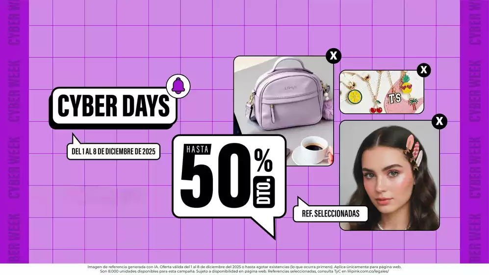 Catálogo Yoi | Cyber Days Hasta 50% DTO | 2025-12-04T00:00:00.000Z - 2025-12-08T00:00:00.000Z