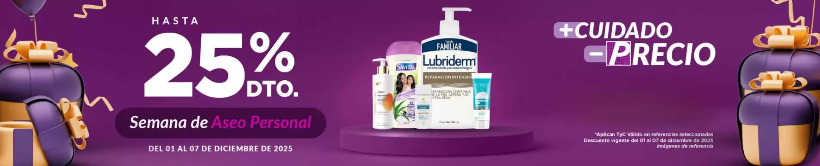 Catálogo Farmacias Pasteur en Curumaní | Hasta 25% OFF Semana de Aseo Personal | 2025-12-04T00:00:00.000Z - 2025-12-07T00:00:00.000Z