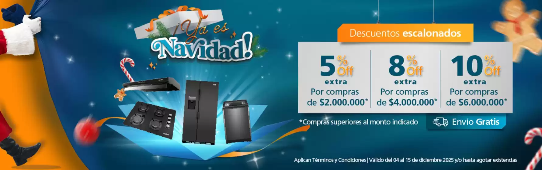 Catálogo Mabe en Curumaní | Ofertas Mabe | 2025-12-04T00:00:00.000Z - 2025-12-15T00:00:00.000Z